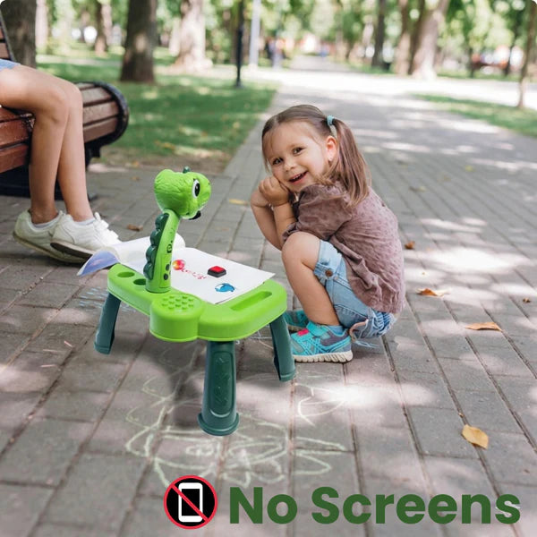 Kids Drawing Projector Table