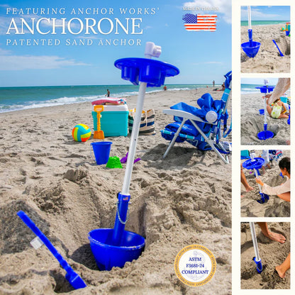 Classic Beach Umbrella System