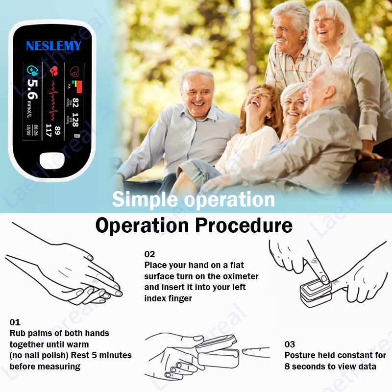 Advanced Non-Invasive GlucoseMonitor-99.9% Accuracy + Exclusive Gift ✅TGA Approved