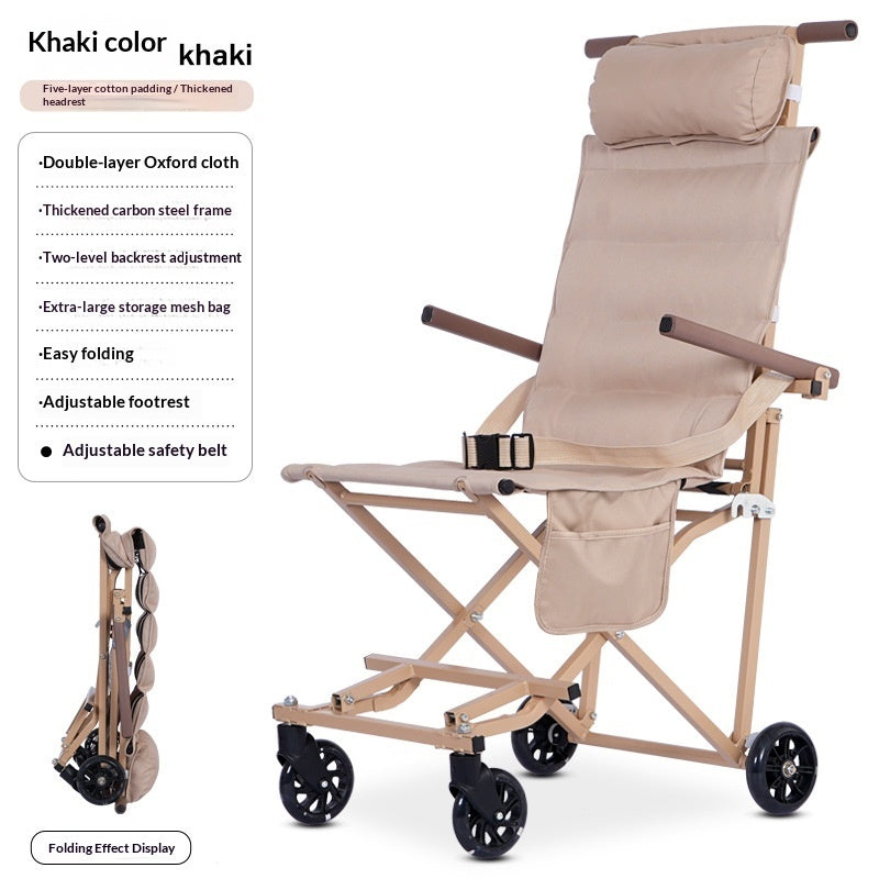 Portable Folding Multifunctional Pushcart For Travel