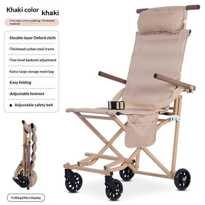 Portable Folding Multifunctional Pushcart For Travel