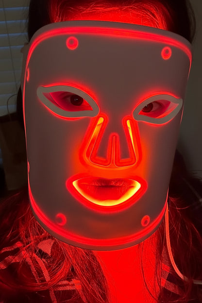 RadianceGlow LED Facial Mask
