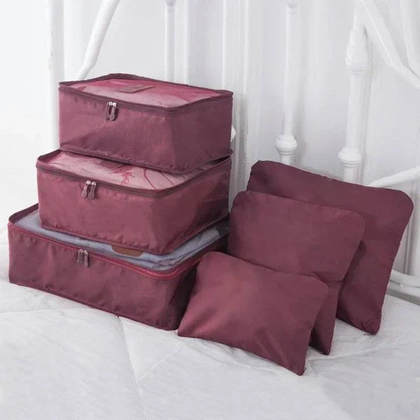 🎉 HOT SALE 50% OFF - ✈6 pieces portable luggage packing cubes🧳