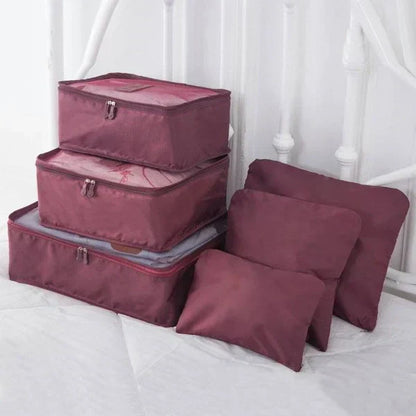 🎉 HOT SALE 50% OFF - ✈6 pieces portable luggage packing cubes🧳