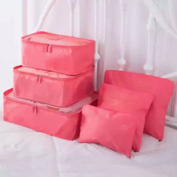 🎉 HOT SALE 50% OFF - ✈6 pieces portable luggage packing cubes🧳