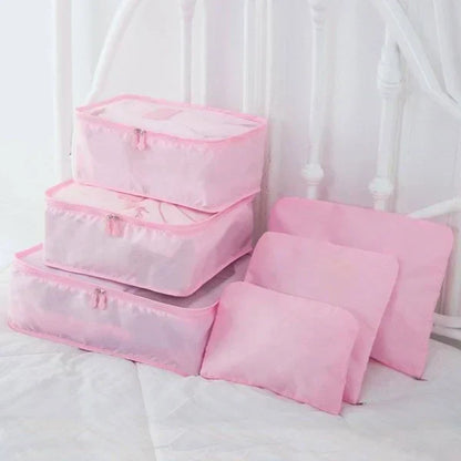 🎉 HOT SALE 50% OFF - ✈6 pieces portable luggage packing cubes🧳