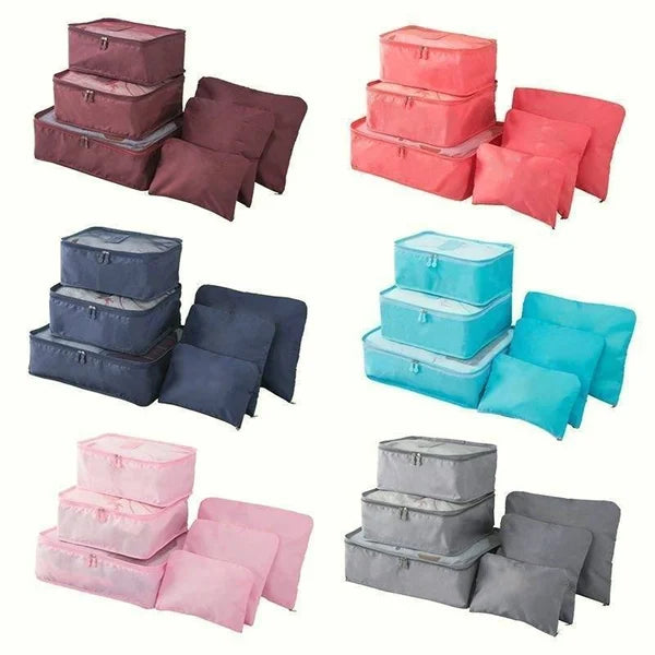 🎉 HOT SALE 50% OFF - ✈6 pieces portable luggage packing cubes🧳