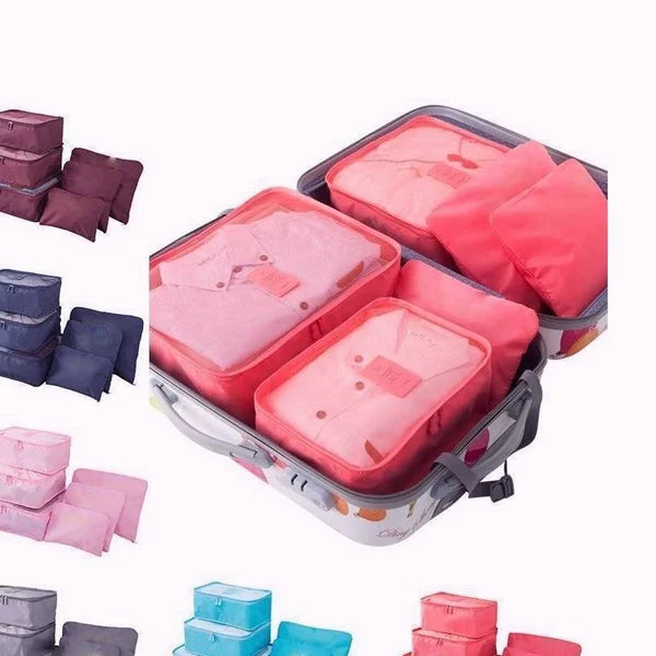 🎉 HOT SALE 50% OFF - ✈6 pieces portable luggage packing cubes🧳
