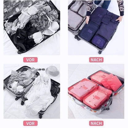 🎉 HOT SALE 50% OFF - ✈6 pieces portable luggage packing cubes🧳
