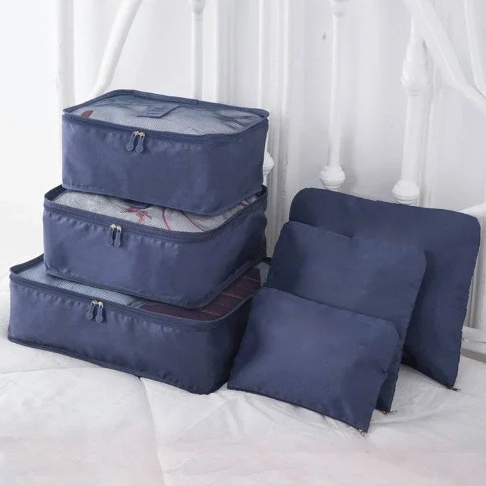 🎉 HOT SALE 50% OFF - ✈6 pieces portable luggage packing cubes🧳