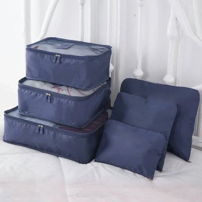 🎉 HOT SALE 50% OFF - ✈6 pieces portable luggage packing cubes🧳