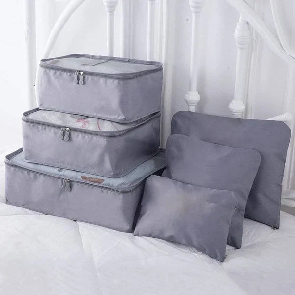 🎉 HOT SALE 50% OFF - ✈6 pieces portable luggage packing cubes🧳