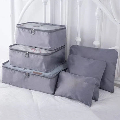 🎉 HOT SALE 50% OFF - ✈6 pieces portable luggage packing cubes🧳
