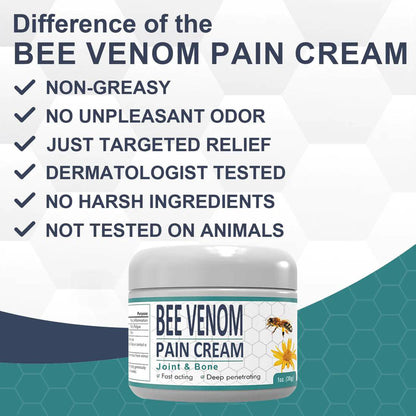 🐝New Zealand Bee Venom Joint Bee Venom Pain and Bone Healing Cream