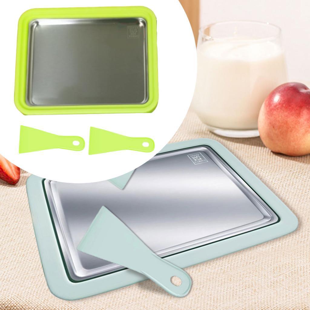 Cold Plate Ice Cream Maker, Portable Sweet Dot Ice Cream Rolled Machine for Soft