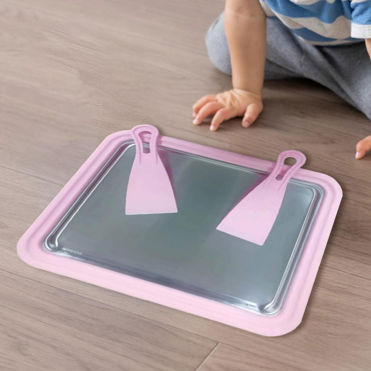 Cold Plate Ice Cream Maker, Portable Sweet Dot Ice Cream Rolled Machine for Soft