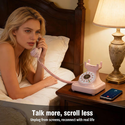 DialMate Bluetooth Retro Phone
