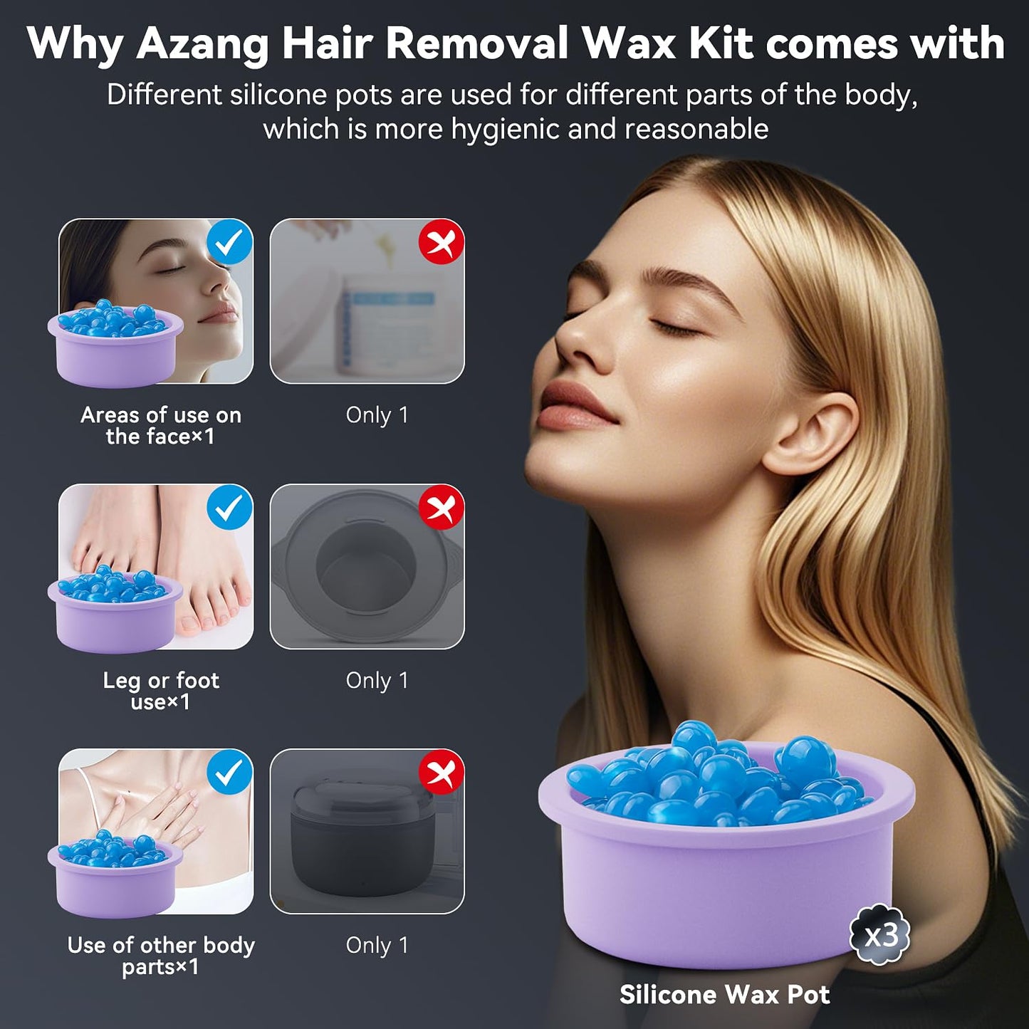 SmoothSeal Nose Waxing Kit