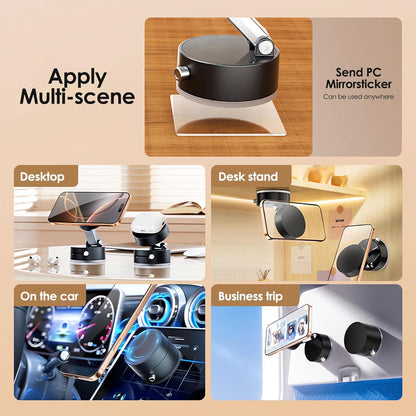 Vacuum Suction Magnetic Phone Stand