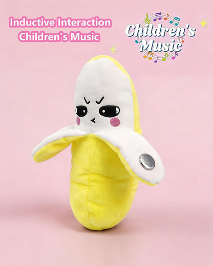 Baby Musical Sensory Toy – Interactive Plush Toy with Sounds & Music (Yellow Banana)