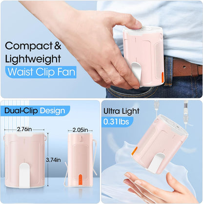 TurboBreeze Wearable Fan