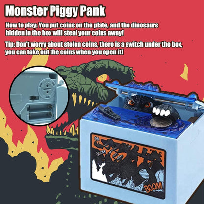 Monster Stealing Piggy Bank