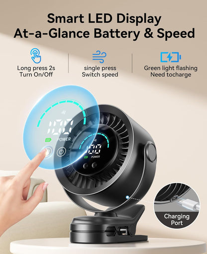 Portable Clip on Fan