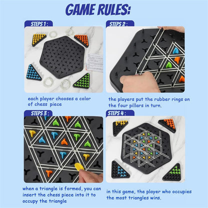Geometry Chain Chess Puzzle