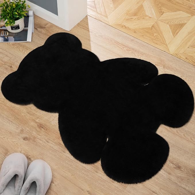 CuddleNest Bear Shag Area Rug