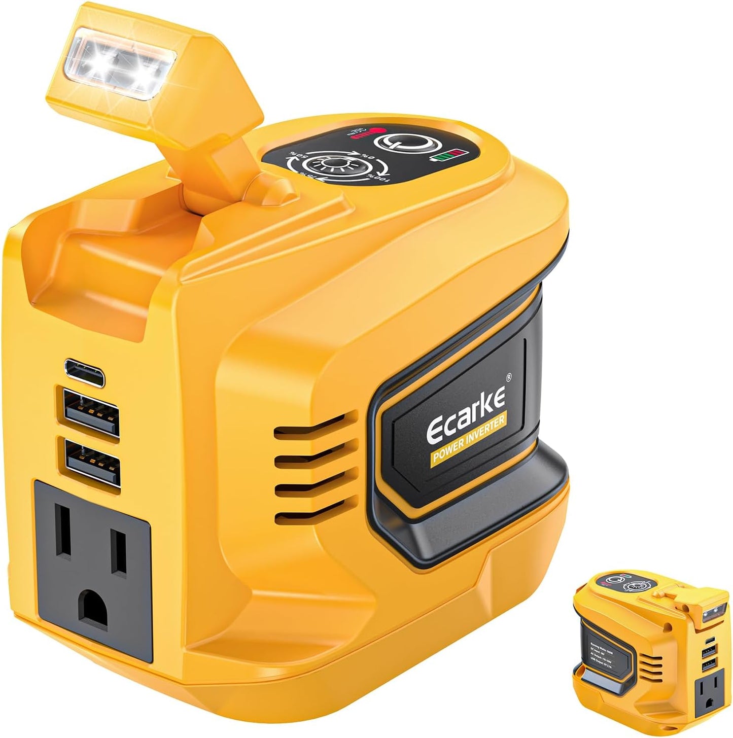 220W Portable Power Inverter for DeWALT 20V Battery