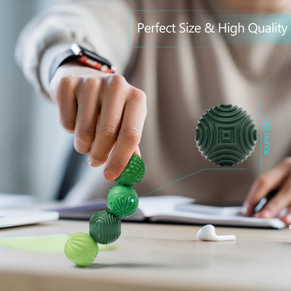 Silicone Magnetic Balls Fidget Toys for Adults & Teens,4PCS Stress Relief Sensory Toys