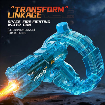 Electric Water Gun Toy – Automatic High-Speed Blaster with Light & Sound Effects