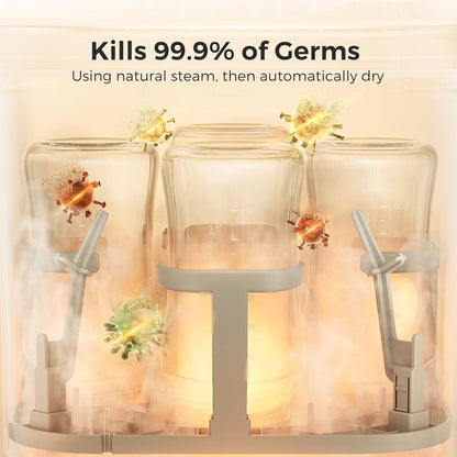 Baby Bottle Washer, Sterilizer & Dryer – All-in-One Cleaning Machine
