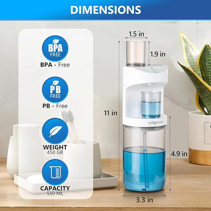 PurePour Automatic Mouthwash Dispenser