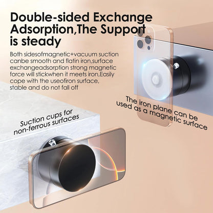 Vacuum Suction Magnetic Phone Stand