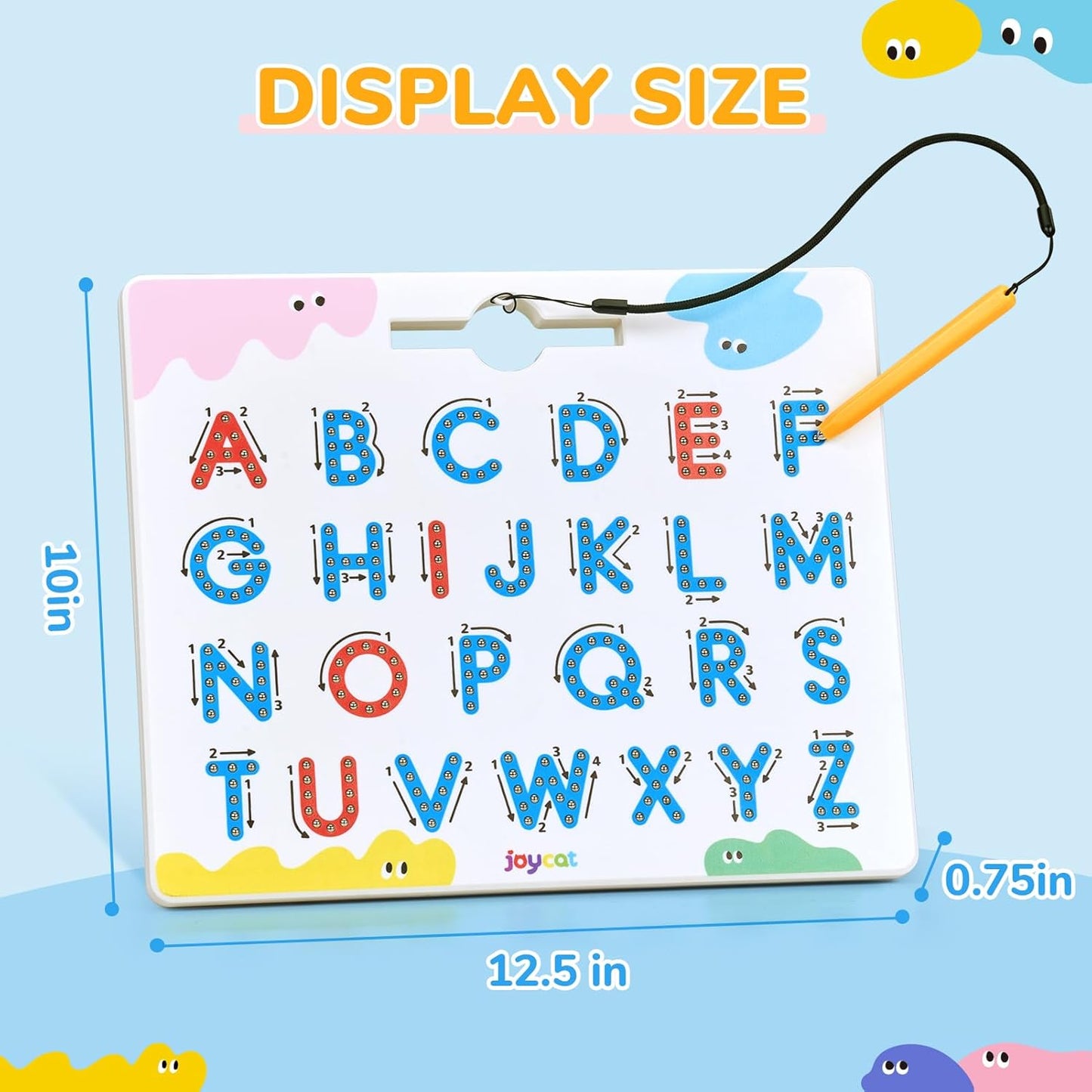 Magnetic Letter and Number Tracing Board Set