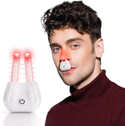 Scienlodic Rechargeable Portable Red Light Nose Therapy Device