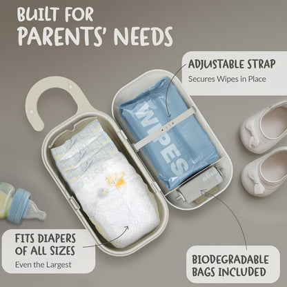 Diaper Bag Wipe Dispenser