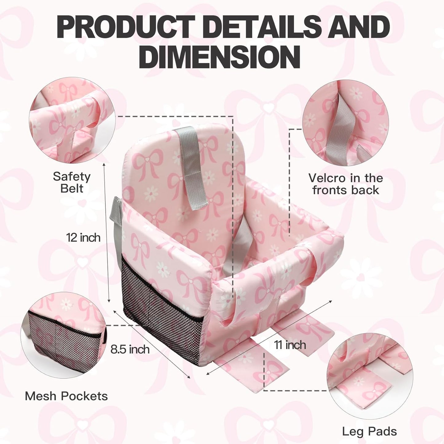 Padded Shopping Cart Cover for Baby & Toddler