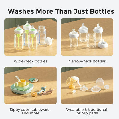 Baby Bottle Washer, Sterilizer & Dryer – All-in-One Cleaning Machine