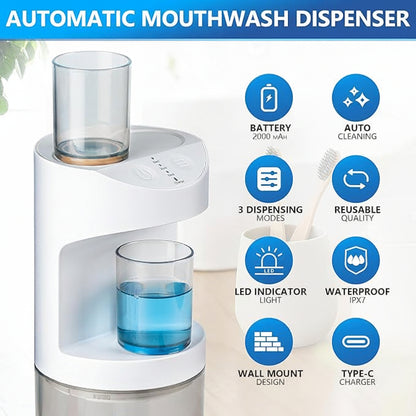 PurePour Automatic Mouthwash Dispenser