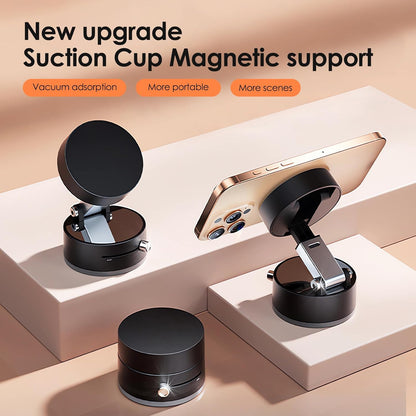 Vacuum Suction Magnetic Phone Stand