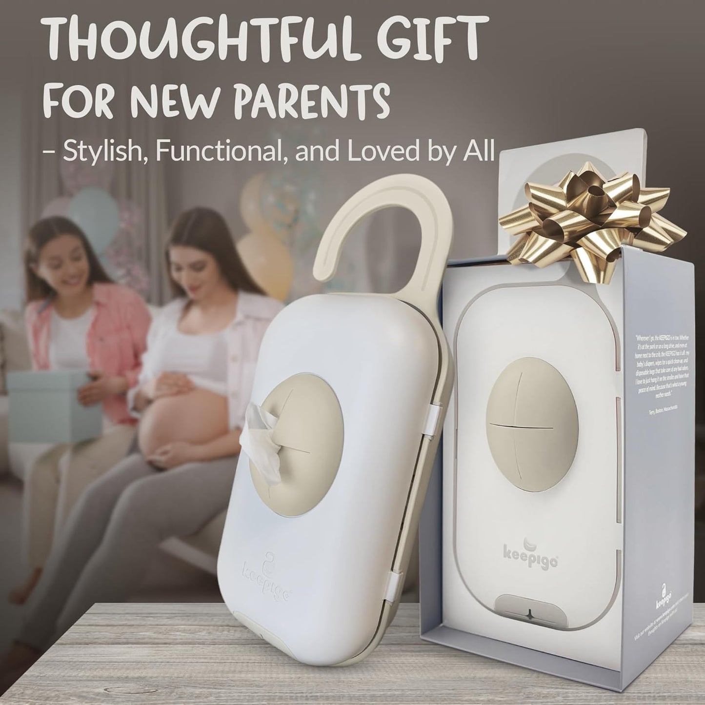 Diaper Bag Wipe Dispenser