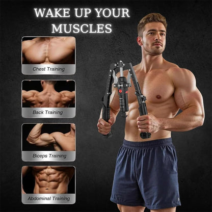 Adjustable Resistance Chest & Upper Body Strength Trainer