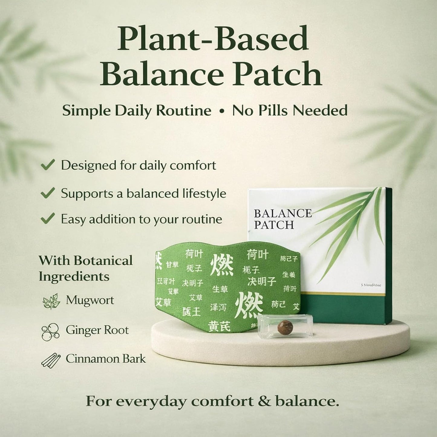 Hanpo Japanese Herbal Balance Patch 2 Boxes, 10 Patches (2)