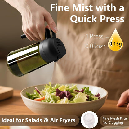 Olive Oil Dispenser and Oil Sprayer