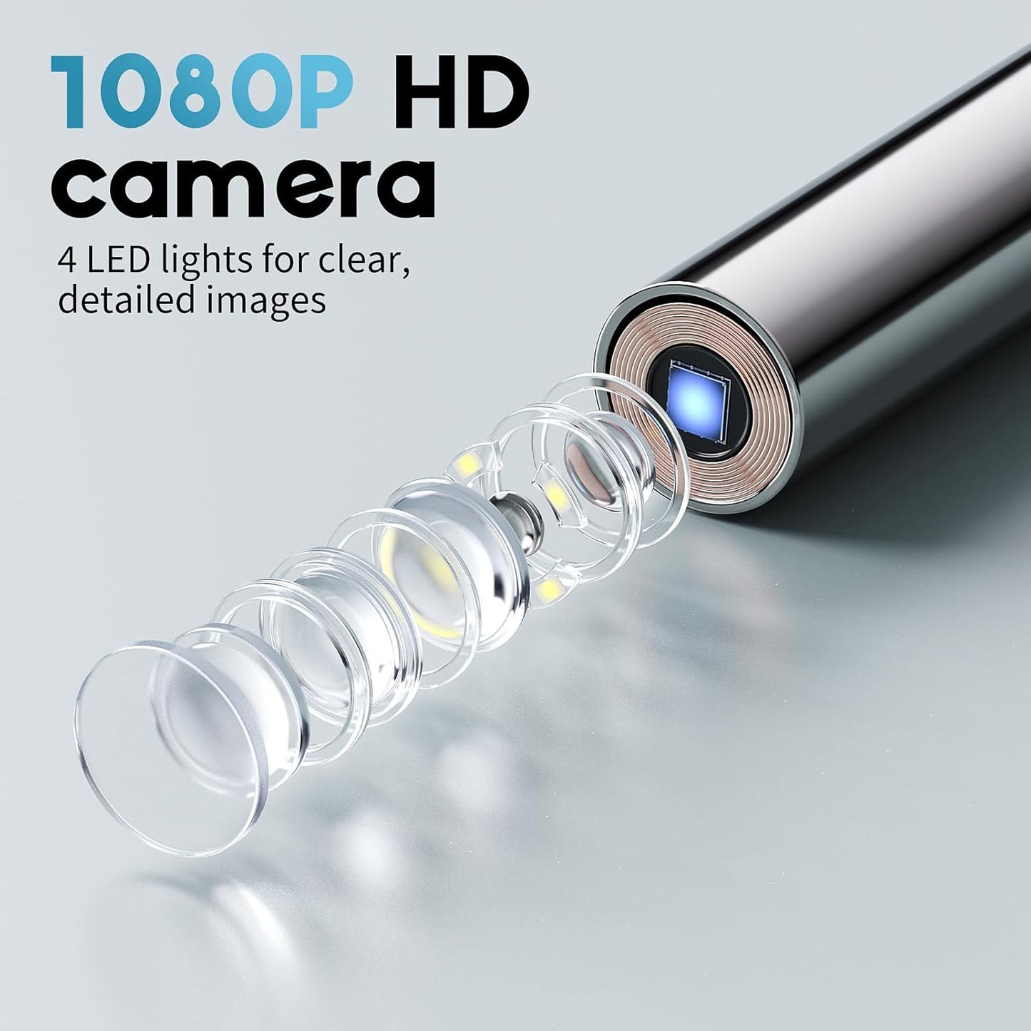 1080P HD Otoscope Ear Camera for Family