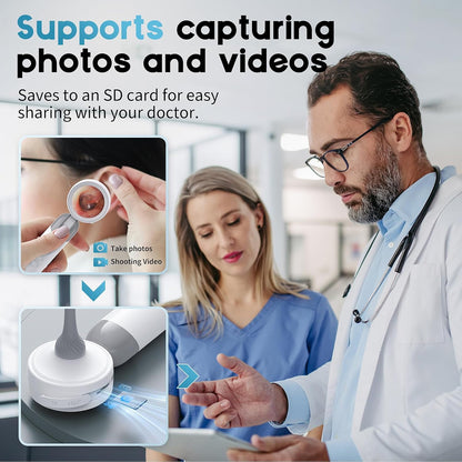 1080P HD Otoscope Ear Camera for Family