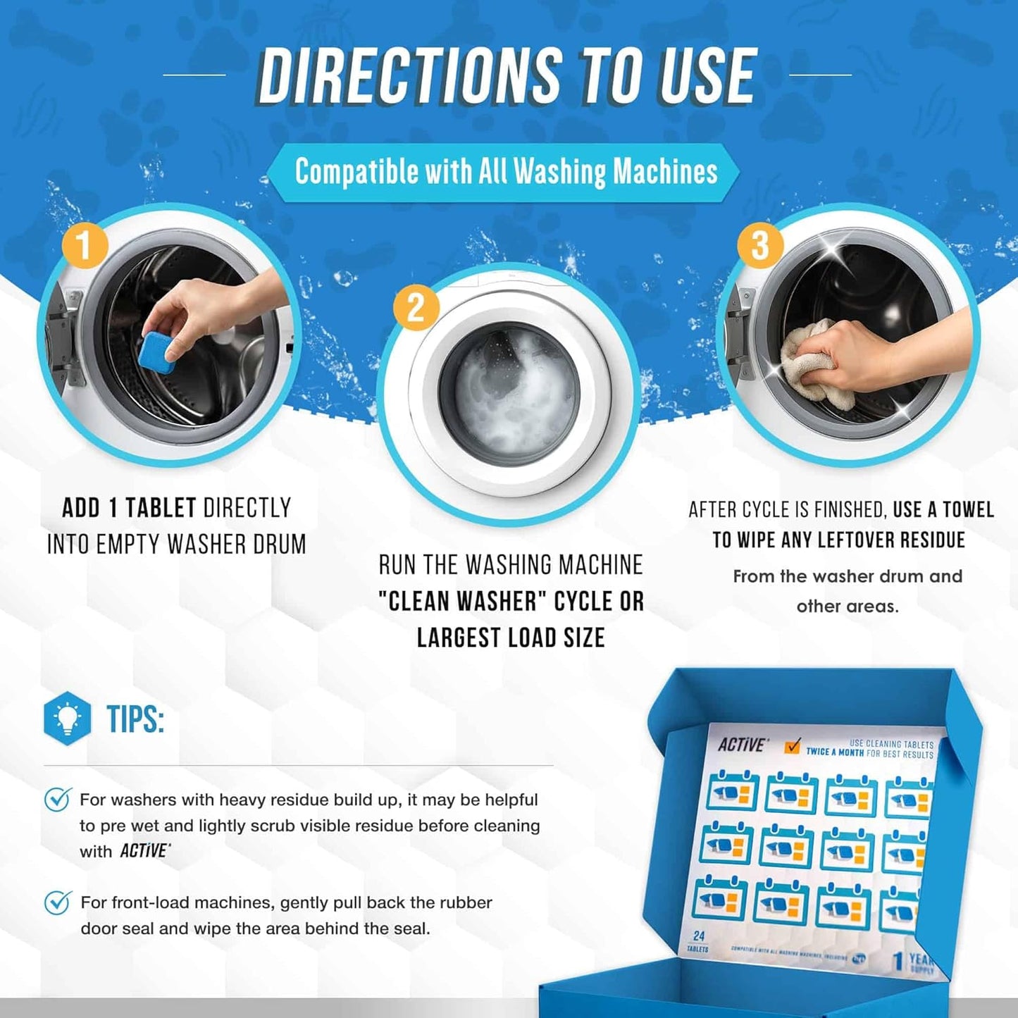 Washing Machine Cleaner for Pet Owners