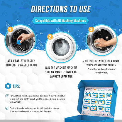 Washing Machine Cleaner for Pet Owners